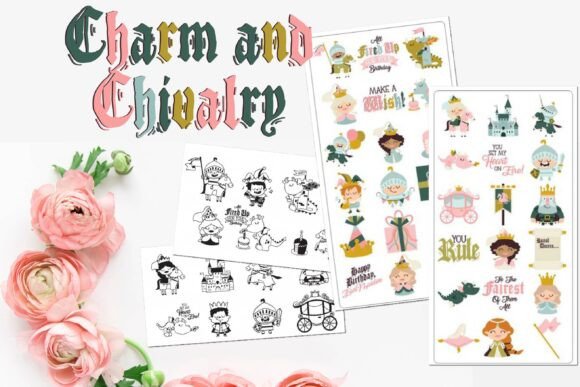 Charm and Chivalry: A Royal Font Bundle for Whimsical Designs