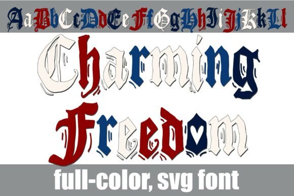 Charming Freedom: A Bold Americana Typeface for Creative Brands