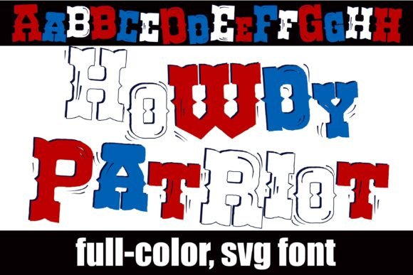 Howdy Patriot: Your Guide to a Vibrant Western Display Font