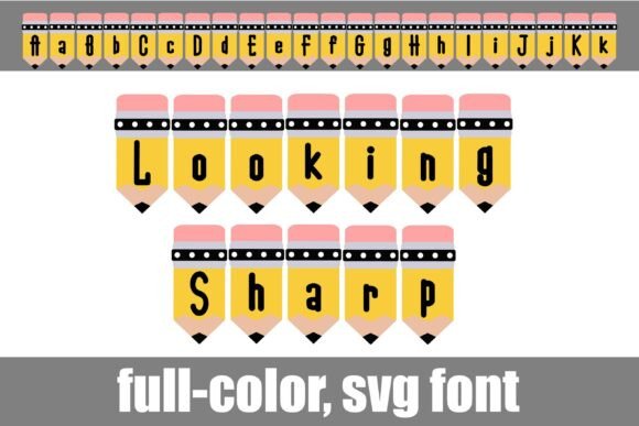 Looking Sharp: A Playful Font with a Creative Edge