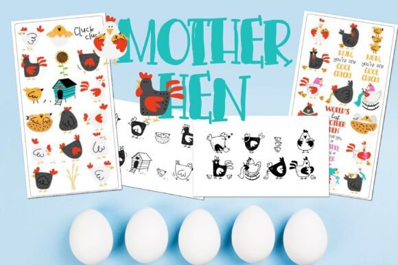 Mother Hen: The Colorful Font for Playful Designs