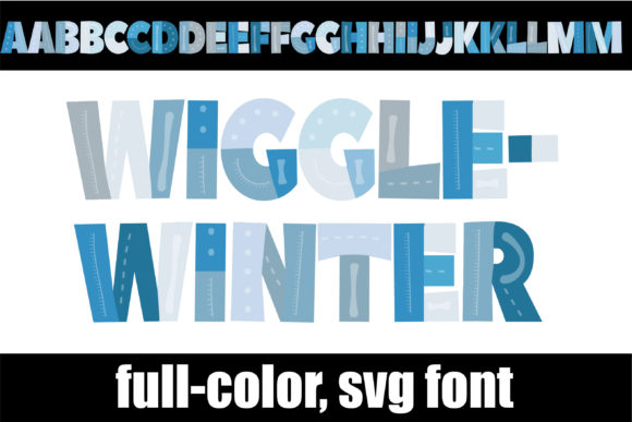 Wigglewinter: A Playful Font for Festive Branding